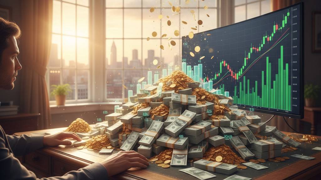 お金が増えるイメージ